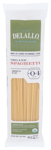 Delallo Pasta Semolina Spaghetti 16 Oz