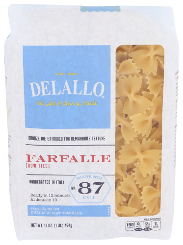 Delallo Farfalle #87 16 Oz