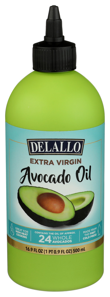 Delallo Oil Avocado Sqz 16.90 Oz
