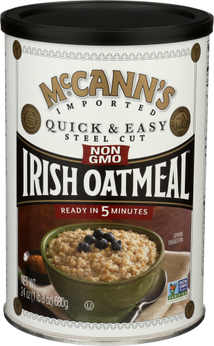 Mccann Oatmeal Qck&Easy Steel Cnstr 24 Oz