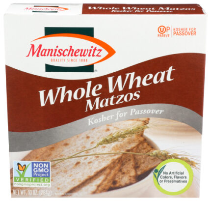 Manischewitz Matzo Whl Wheat 10 Oz