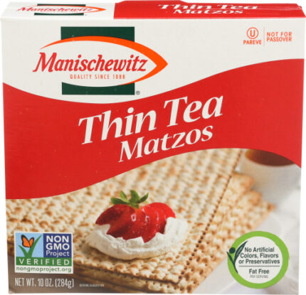 Manischewitz Cracker Matzo Tea Thin 10 Oz
