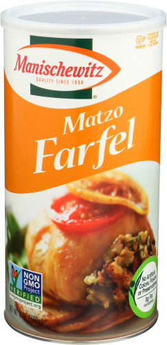 Manischewitz Matzo Farfel Canister 14 Oz