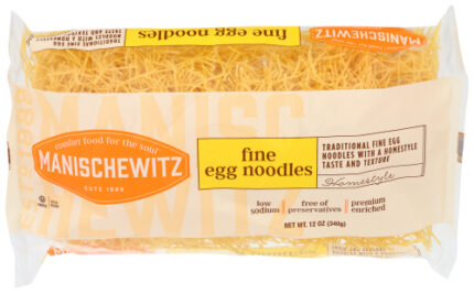 Manischewitz Noodle Egg Fine 12 Oz