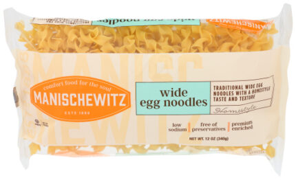 Manischewitz Noodle Egg Wide 12 Oz