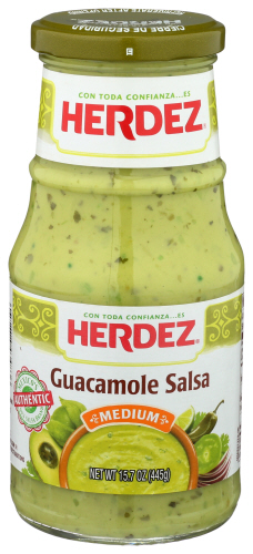 Herdez Salsa Guacamole Med 15.70 Oz