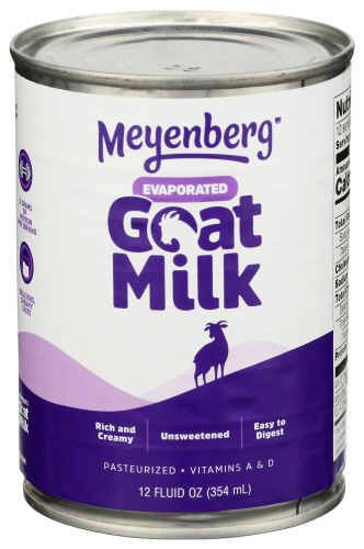Meyenberg Goat Milk Liq Evaprtd 12 Fo