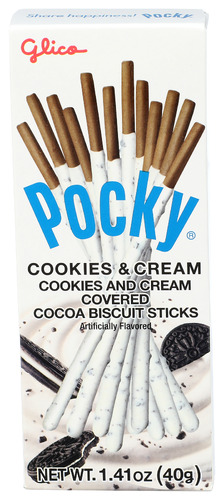 Glico Pocky Cookies And Cream 1.41 Oz
