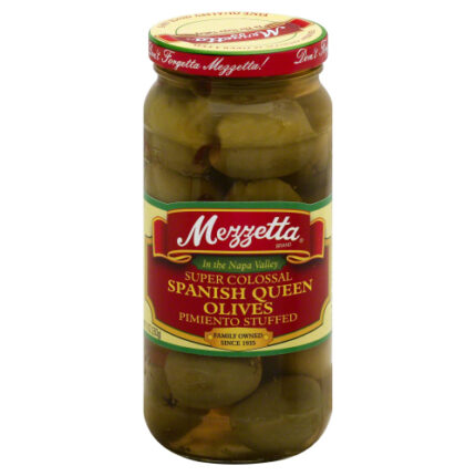 Mezzetta Olive Colossal Queen Pmnto 10 Oz