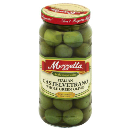 Mezzetta Olive Castelvetrano Whole 10 Oz