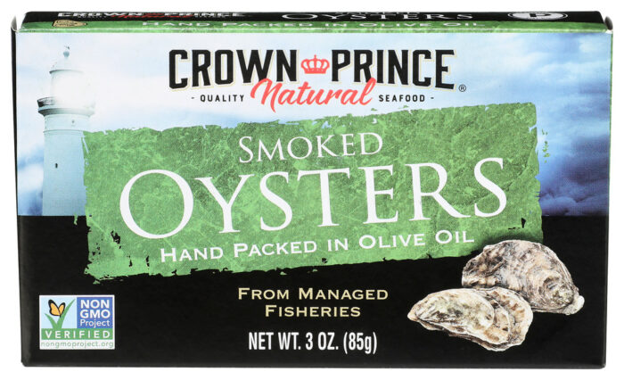 Crown Prince Oyster Smkd Ooil 3 Oz - Image 1