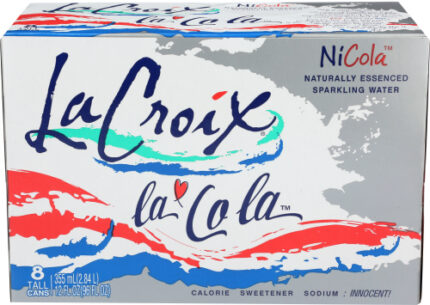 La Croix Wtr Spk Nicola Lacola 8Pk 96 Fo
