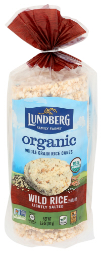 Lundberg Rice Cake Wild Rice Org 8.50 Oz