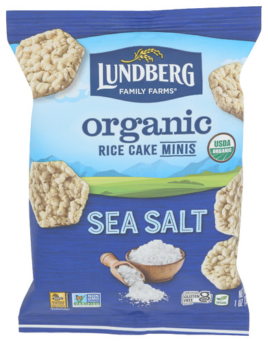 Lundberg Rice Cake Mini Ss Org 1 Oz