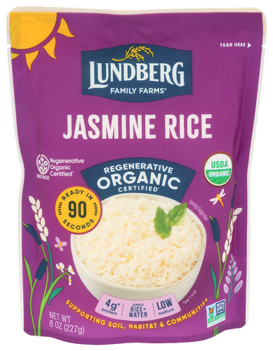 Lundberg Rice Jasmine Rth Rgn 8 Oz