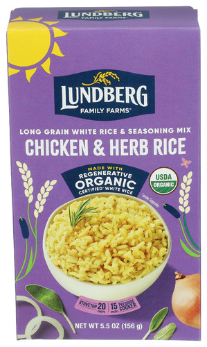 Lundberg Rice White Chkn & Herb 5.50 Oz