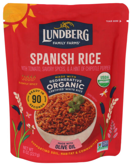 Lundberg Rice Spanish Rth Rgn 8 Oz