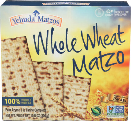 Yehuda Matzo Whl Wheat Passover 10.50 Oz