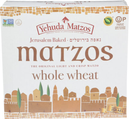 Yehuda Matzo Thin Daily Whl Wheat 10.50 Oz
