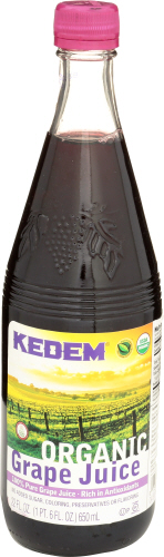 Kedem Juice Grape Org 22 Fo