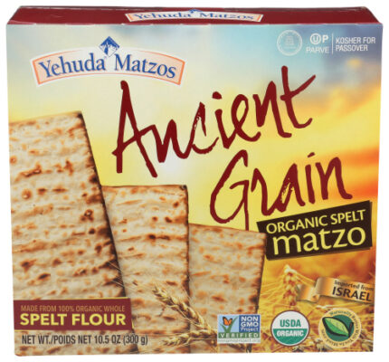 Yehuda Matzo Spelt Ancient Grain 10.50 Oz