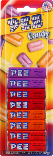 Pez Candy Refill 8Pk Astd Fruit 2.32 Oz