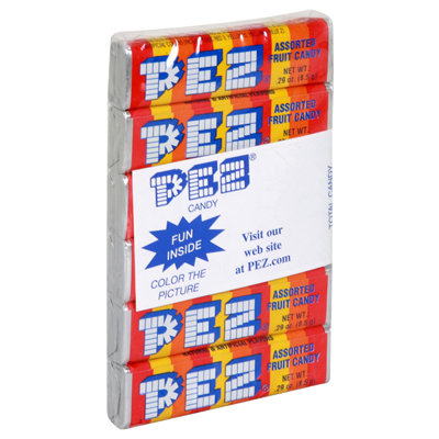 Pez Candy Refill 6Pk 1.74 Oz