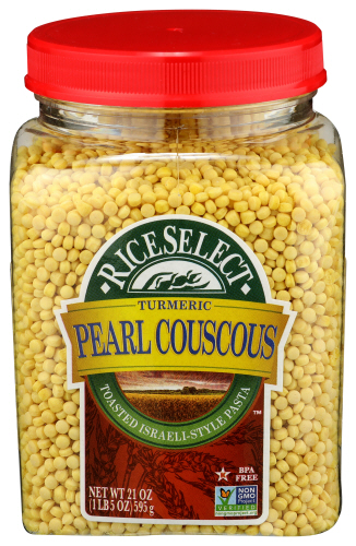 Riceselect Couscous Pearl Turmeric 21 Oz