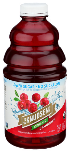 Knudsen Juice Cranberry Ls Org 48 Fo