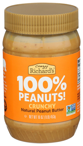 Crazy Richard Peanut Butter Chunky 16 Oz