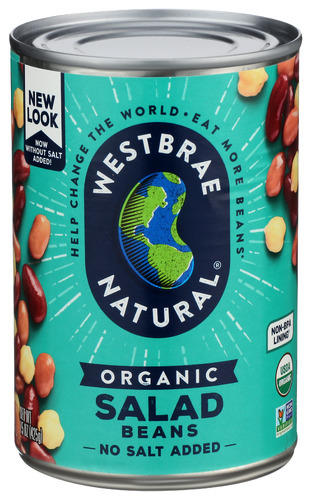 Westbrae Bean Salad Lf Org 15 Oz