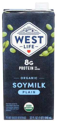 West Life Soymilk Orgnl Org 32 Fo