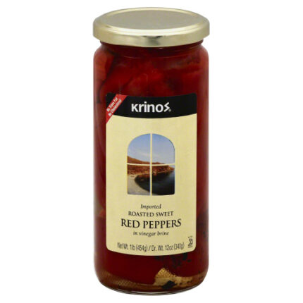 Krinos Pepper Red Rstd 16 Oz