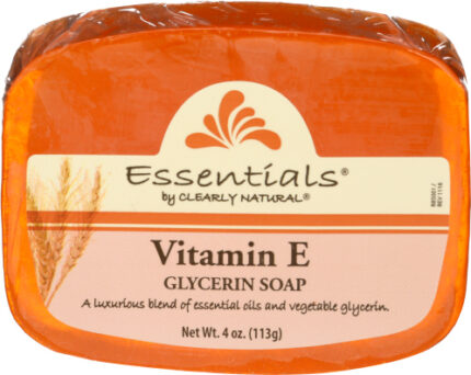 Clearly Natural Soap Bar Glyc Vitamin E 4 Oz