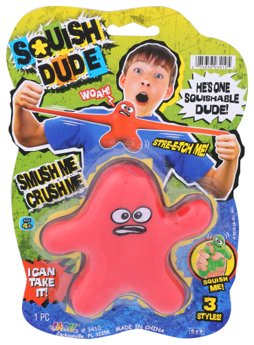 Ja-Ru Squish Dude 1 Ea