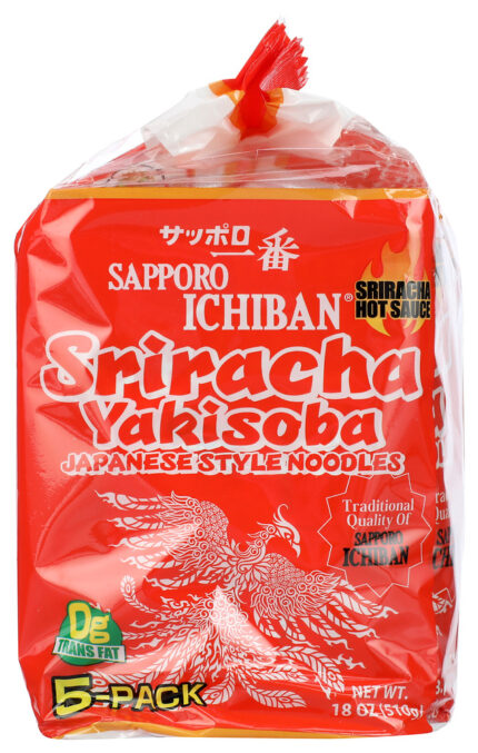 Sapporo Chowmein Srcha Yksba 5Pk 18 Oz