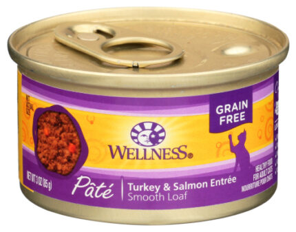 Wellness Cat Food Trky & Salmon 3 Oz