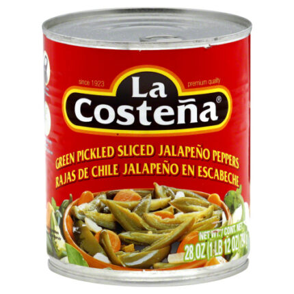 La Costena Pepper Jalapeno Sliced 28 Oz