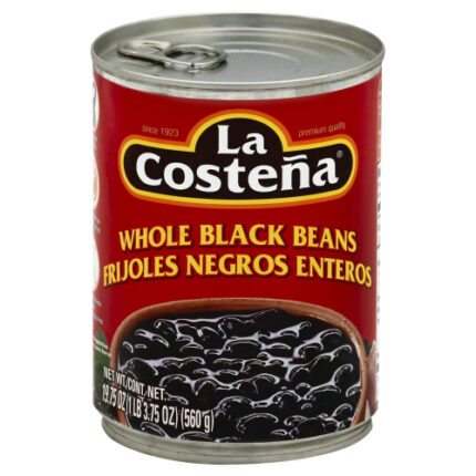 La Costena Bean Black Whole 19.75 Oz