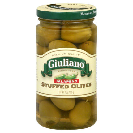 Giuliano Olive Stfd Jalapeno 6.50 Oz