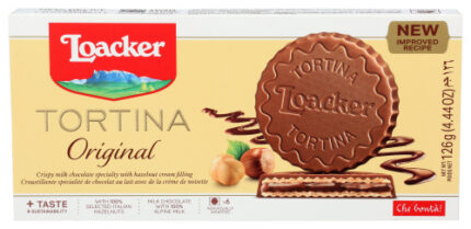 Loacker Cookie Tortina Gp Orig 4.41 Oz