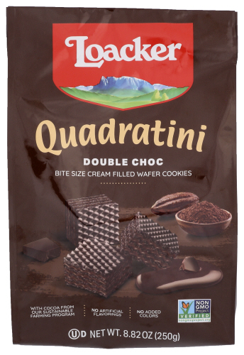 Loacker Wafer Qudrtni Db Chc 250G 8.82 Oz