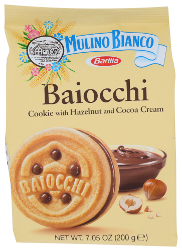 Mulino Bianco Cookies Baiocchi 7.05 Oz