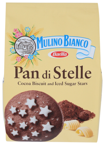 Mulino Bianco Cookies Pan Di Stelle 7.05 Oz
