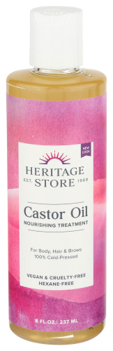 Heritage Castor Oil 8 Oz