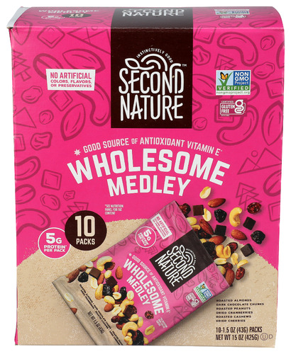 Second Nature Medley Wholesome 10Pk 15 Oz