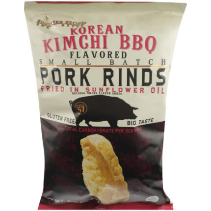 Southern Recipe Small Bat Pork Rind Kimchi Bbq 4 Oz