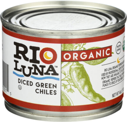 Rio Luna Chiles Org Dced Green 4 Oz