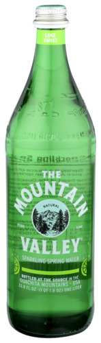 Mountain Valley Water Sprkl Lime 1 Lt