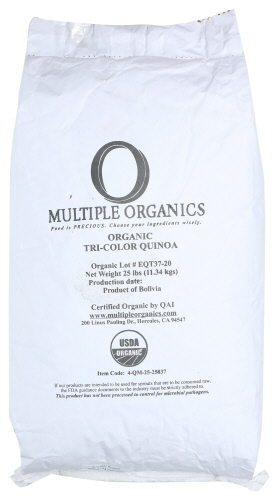 Bulk Eb Seed Quinoa Tricolor Org 25 Lb